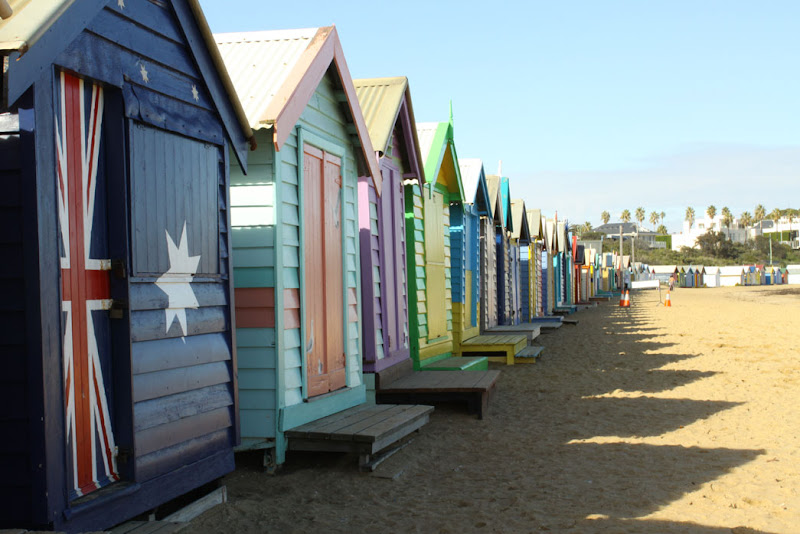 Brighton Bay_Beach Huts_Melbourne_Australia