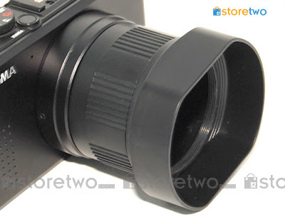 JJC SIGMA HA-21 Lens Hood and Lens Adapter