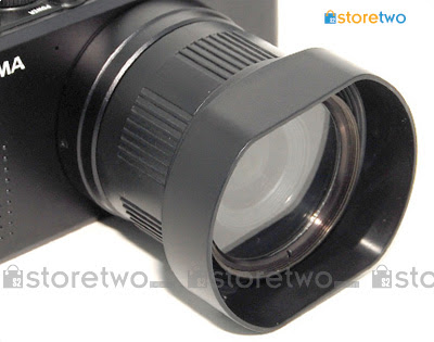 JJC SIGMA HA-21 Lens Hood and Lens Adapter