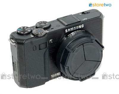 Self-retaining Auto Lens Cap for Samsung TL500 / EX1