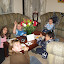 The kiddie table ... looks like fun!