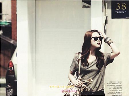Sulli เกิร์ลกรุ๊ป f(x) ในนิตยสาร High Cut
