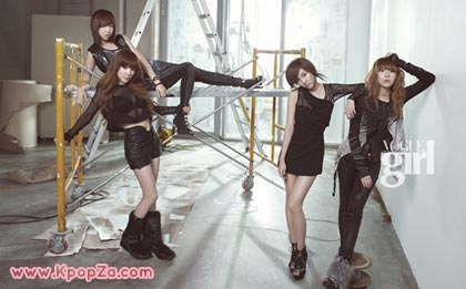 2NE1 โชว์สวยในนิตยสาร Vogue Girl สิงหาคม