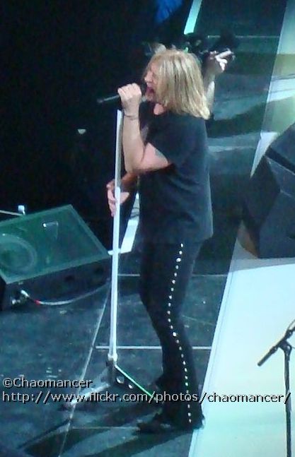 Joe Elliott - Def Leppard - 2008 Joe Elliott - Def Leppard - 2008
