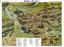 mapa de la Roma arcaica