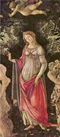 Botticelli, Alegoría de la primavera -4 Botticelli, Alegoría de la primavera -4