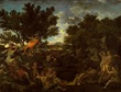 Poussin, Apolo y Dafne