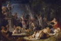 Michel-Ange Houasse, Ofrenda a Baco