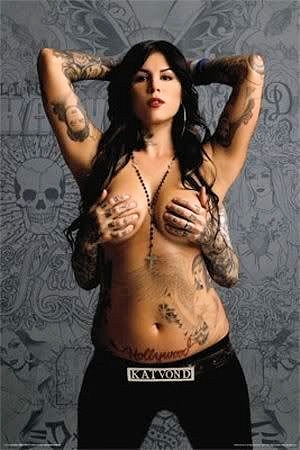  D in LA Ink and the many celebrity gossip stories and posts about her 