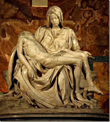 Pietá, de Michelangelo - 1498-1500 Pietá, de Michelangelo - 1498-1500