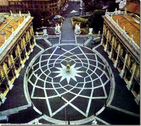Piazza Campidoglio - Roma, Michelangelo