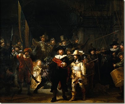 Troca da Guarda, Rembrandt