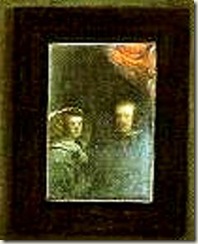 detalhe, Felipe IV e Mariana da Áustria. detalhe, Felipe IV e Mariana da Áustria.