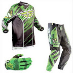 Motocross Jersey & Pant FLY Racing F16 Green