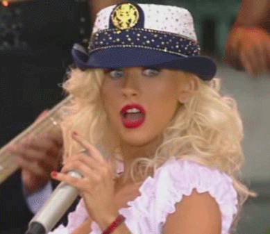 christina aguilera candyman outfits. WITH CLOTHES ON SHE WAS