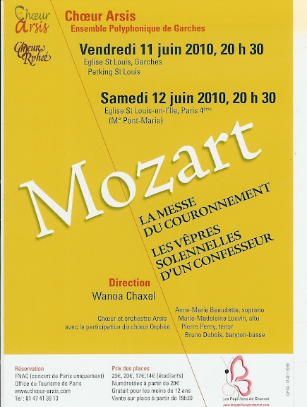 Concert Choeur Arsis