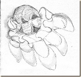Second Flower Motif of Detached Buttonhole Second Flower Motif of Detached Buttonhole