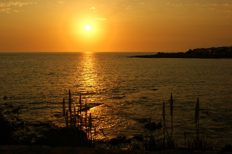 Pôr do Sol na praiinha