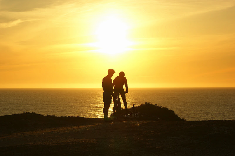 pôr do sol no cabo Sardão