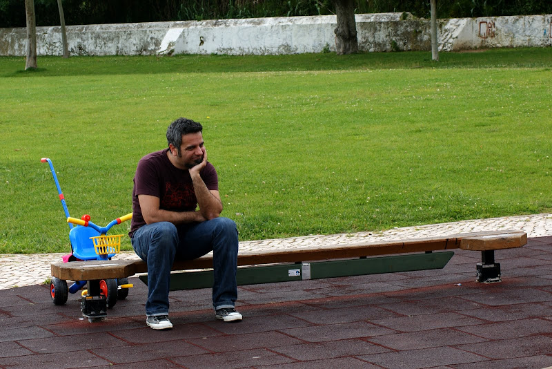 Pessoasn no Jardim da Algodeia