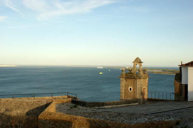 A Baia de Setúbal desde o Castelo de São Felipe