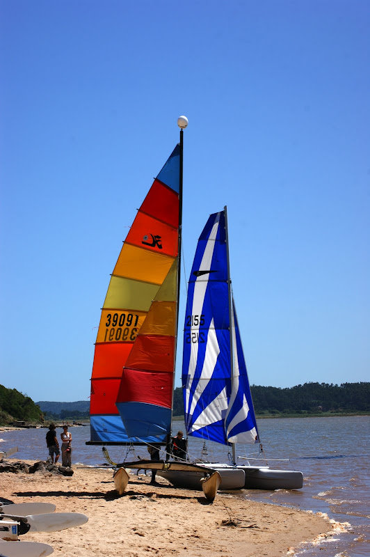 Velas na Lagoa de Óbidos