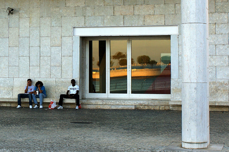 Fim de tarde no Parque das Nações