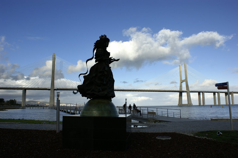 Catarina de Bragança e a ponte Vasco da Gama