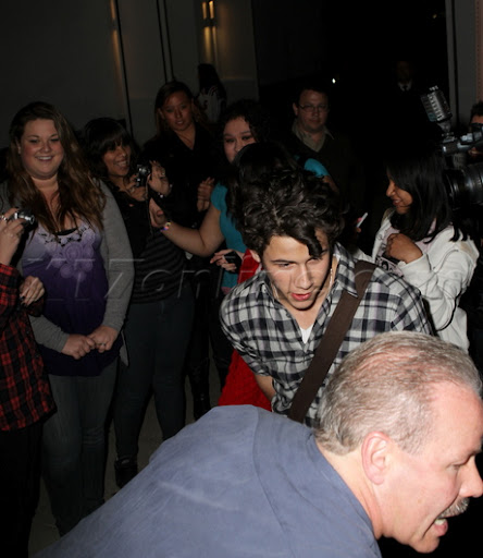 Nick Jonas on a dinner date with Selena Gomez at Philippe Chow. February 2, 2010, X17online.com exclusive