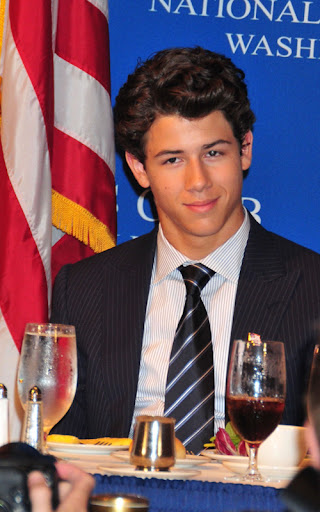 Nick Jonas enjoys his lunch right before giving is speech at the National Press Club in Washington DC about diabetes. <P> Pictured: Nick Jonas <B>Ref: SPL121368 240809 </B><BR/> Picture by: Brandon Todd / Splash News<BR/> </P><P> <B>Splash News and Pictures</B><BR/> Los Angeles: 310-821-2666<BR/> New York: 212-619-2666<BR/> London: 870-934-2666<BR/> photodesk@splashnews.com<BR/> </P>