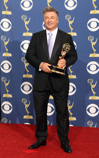 LOS ANGELES, CA - SEPTEMBER 20: Actor Alec Baldwin poses in the press room with his Emmy for Outstanding Lead Actor in a Comedy Series for "30 Rock" at the 61st Primetime Emmy Awards held at the Nokia Theatre on September 20, 2009 in Los Angeles, California. (Photo by Jason Merritt/Getty Images) *** Local Caption *** Alec Baldwin