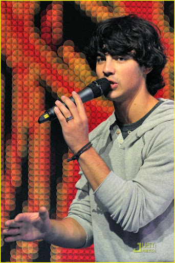 Joe Jonas of the Jonas Brothers 'We Day: a youth empowerment event' held at The Air Canada Centre - Performance Toronto, Canada - 05.10.09 Credit: Dominic Chan/WENN.com