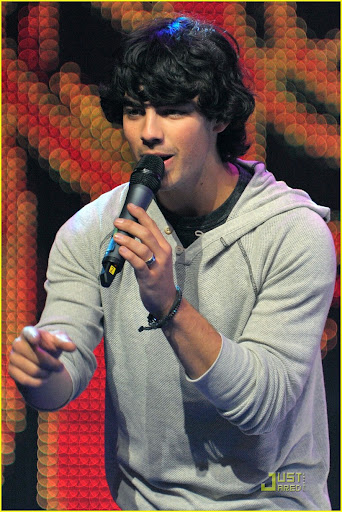Joe Jonas of the Jonas Brothers 'We Day: a youth empowerment event' held at The Air Canada Centre - Performance Toronto, Canada - 05.10.09 Credit: Dominic Chan/WENN.com