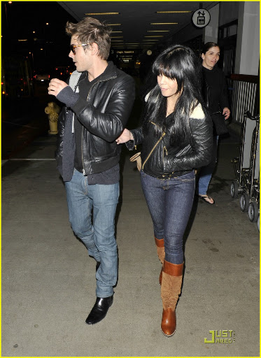 Actor Zac Efron is seen with his actress girlfriend Vanessa Hudgens showing the world how they feel about each other by holding hands after arriving back to LA from Vancouver. <P> Pictured: Zac Efron with girlfriend Vanessa Hudgens <B>Ref: SPL145289 111209 </B><BR/> Picture by: Hot Shots Worldwide<BR/> </P><P> <B>Splash News and Pictures</B><BR/> Los Angeles: 310-821-2666<BR/> New York: 212-619-2666<BR/> London: 870-934-2666<BR/> photodesk@splashnews.com<BR/> </P>