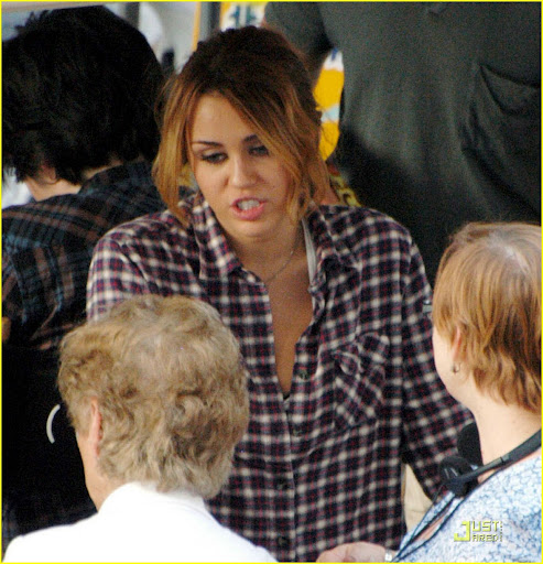 MAVRIXONLINE.COM - DAILY MAIL ONLINE OUT - EXCLUSIVE!! Following news of Miley Cyrus' split with boyfriend of one year, Liam Hemsworth, the actress was spotted getting a hug on the set of her new movie. Miley showed various facial expressions including a few smiles but at one point seemed to be far away in her thoughts. Hemsworth reportedly confirmed to the break-up to People magazine. Detroit, MI. 8/26/10.  
Fees must be agreed prior to publication.
Byline, credit, TV usage, web usage or linkback must read MAVRIXONLINE.COM.
Failure to byline correctly will incur double the agreed fee.
Tel: 305 542 9275 or 954 698 6777.