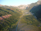 Telluride box canyon, Oops LZ in foreground