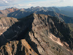 Palmyra Peak, south of launch