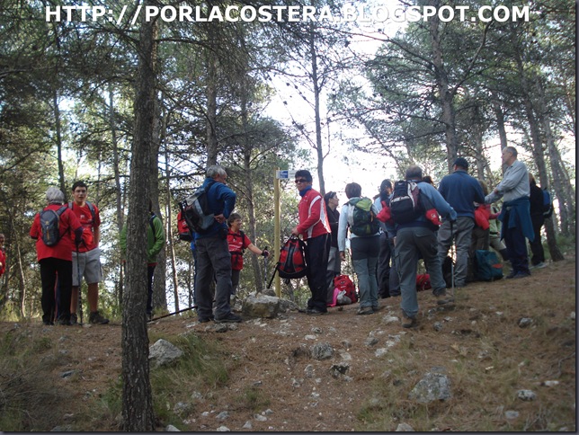 senda el capurutxo font la figuera senderistas xativa