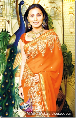 Rani Mukherjee in a Classic Saree...
