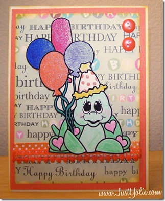 yolie with turtle n balloons digi yolie with turtle n balloons digi