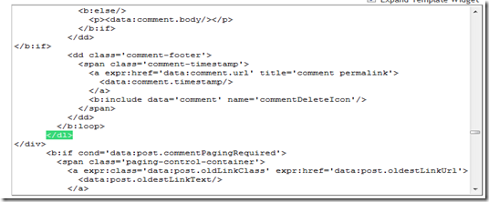 membuat scroll pada daftar komentar