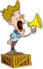 speak out
