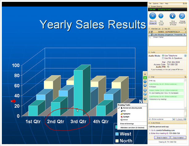 GoToMeeting Screenshot