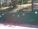 Tennis Court Mural