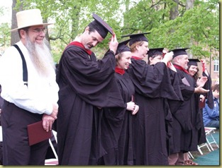Graduation at ESR in 2009 Graduation at ESR in 2009