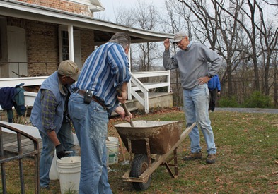 Work Day at Pipe Creek Meeting House Work Day at Pipe Creek Meeting House