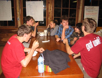 Hanging out on the 2010 Quaker Youth Pilgrimage Hanging out on the 2010 Quaker Youth Pilgrimage