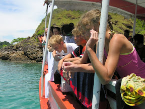 Snorkelling boat