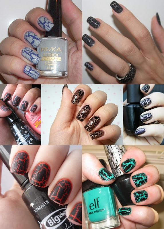 unhas craqueladas bonitinhas