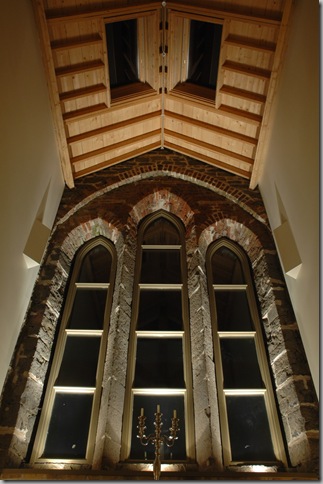 At The Other End Of The Church The Three Altar Windows Dominate The At The Other End Of The Church The Three Altar Windows Dominate The